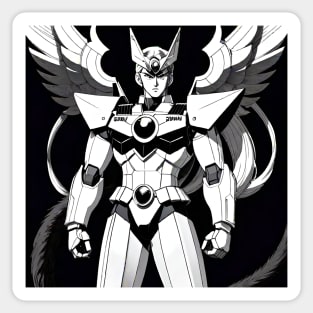 Sailor Senshi Gundam Mask Sticker